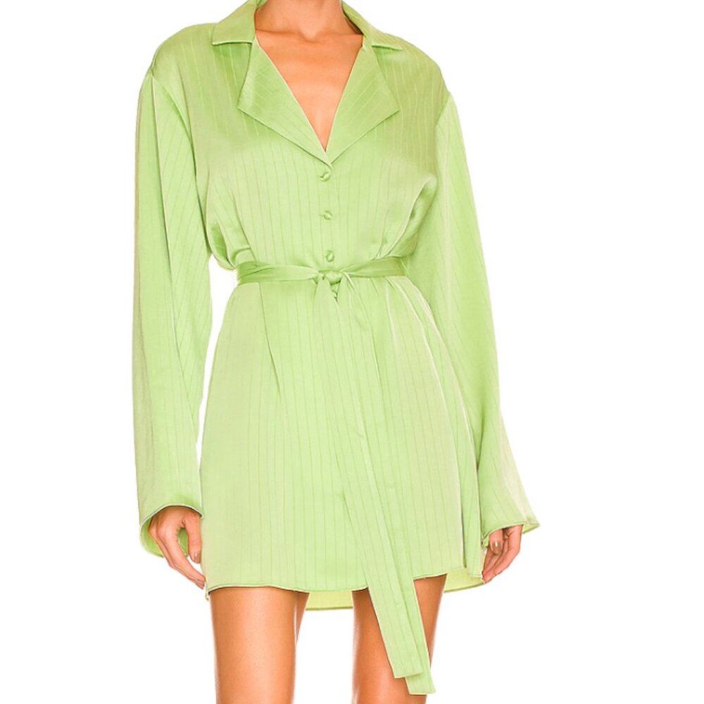 LPA Dress Shirt with Waist Tie S